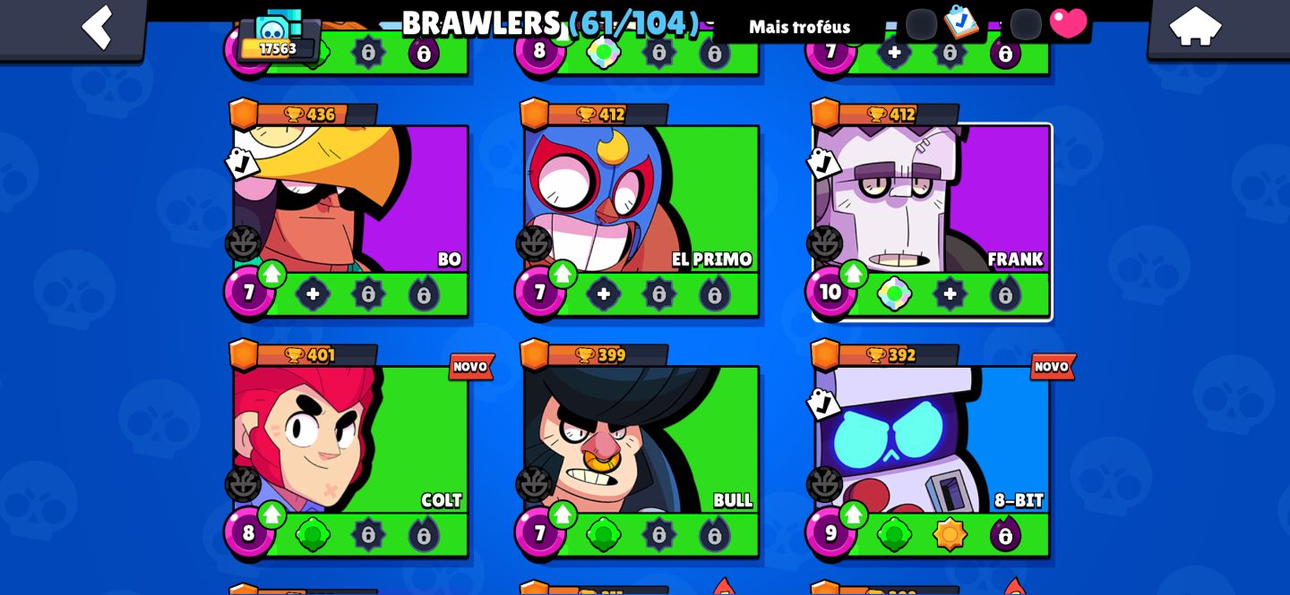 CONTA BRAWL STARS PRONTA PARA JOGAR