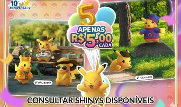 Pikachus com traje