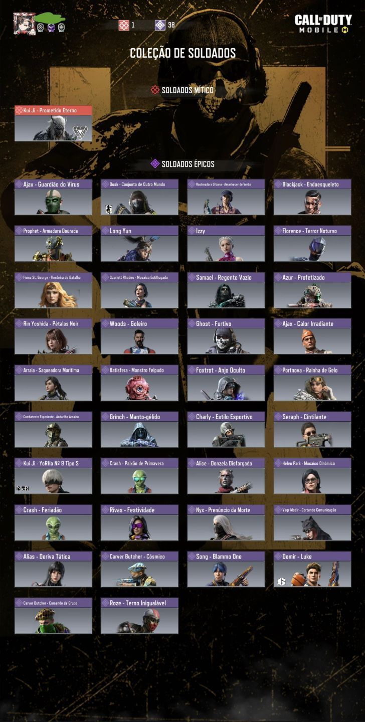 Conta cod mobile