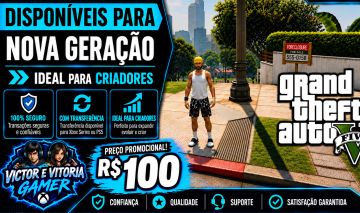 GTA V CONTAS COM 7 E 8 MILHÕES NO BANCO TRANSFERÊNCIA PARA NOVA GERAÇÃO!