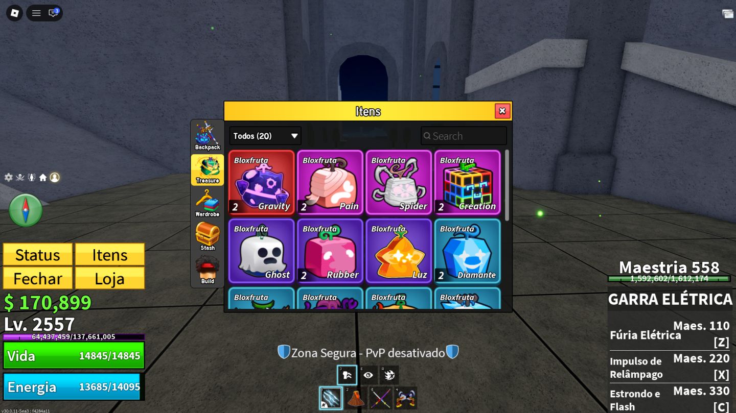 Conta De BloxFuits Muito Boa (PRA SAIR HOJE)