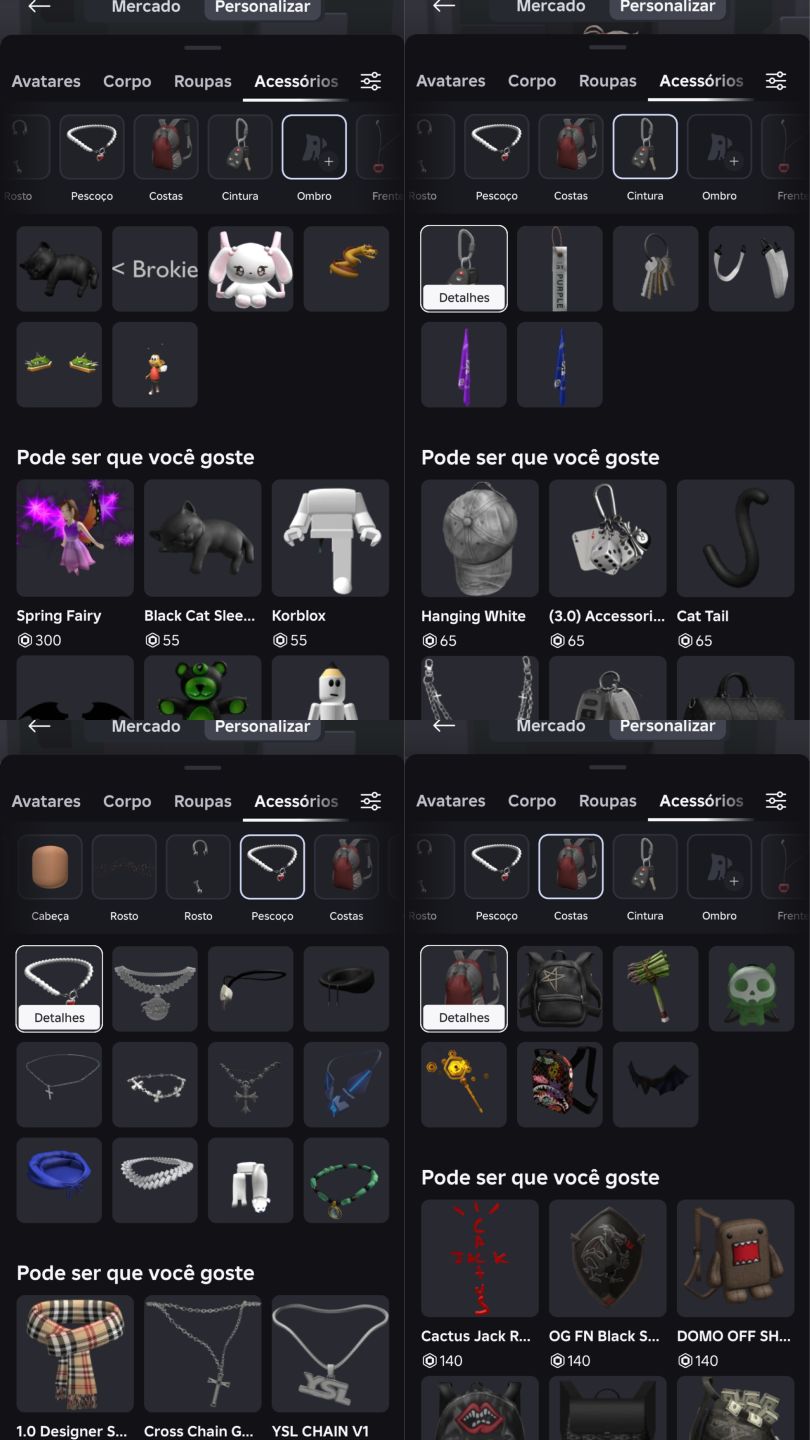 CONTA DE ROBLOX INVENTÁRIO AVALIADO EM 11.2K ROBUX