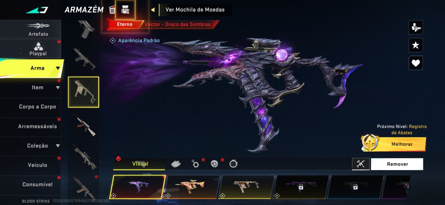 CONTA BLOOD STRIKE | QBZ SUSURRO + VECTOR DRACO | CONFIRA!