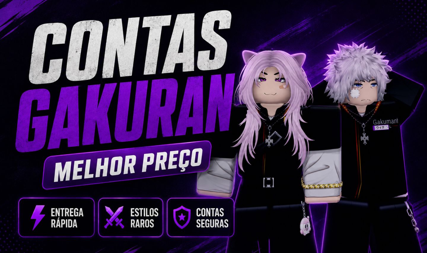 [MISHIMA E WINGCHAN] MELHORES CONTAS DE GAKURAN - MELHOR PREÇO