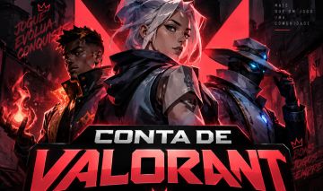 Conta Valorant com 14 skins e 23 Agentes Ranked Ready