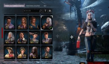 Uma conta dead by daylight com 3k horas! Vai com (myers e Lauren) e cenobita