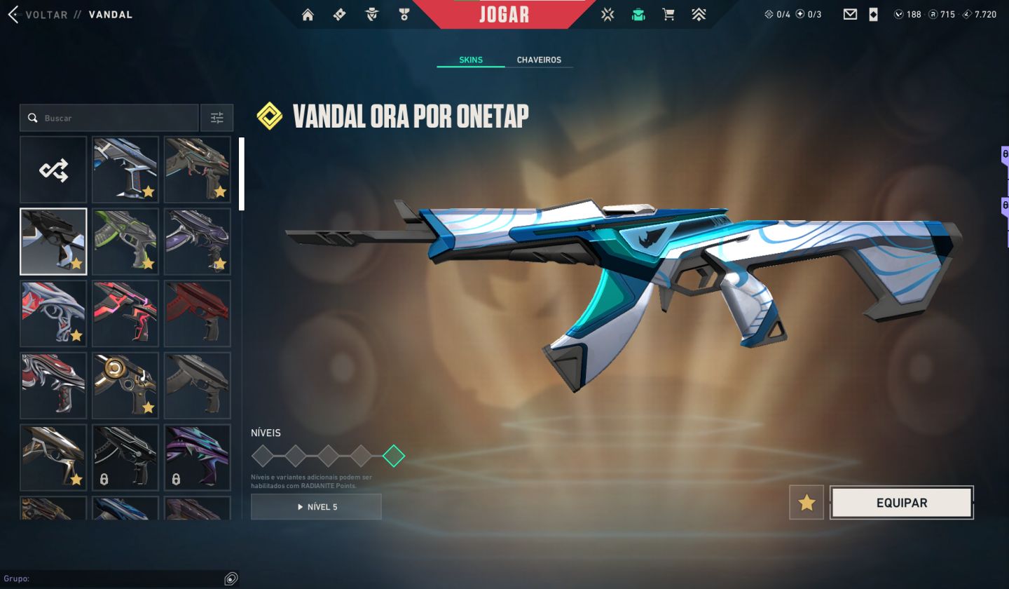 CONTA DE VALORANT ASCENDENTE COM MUITAS SKINS
