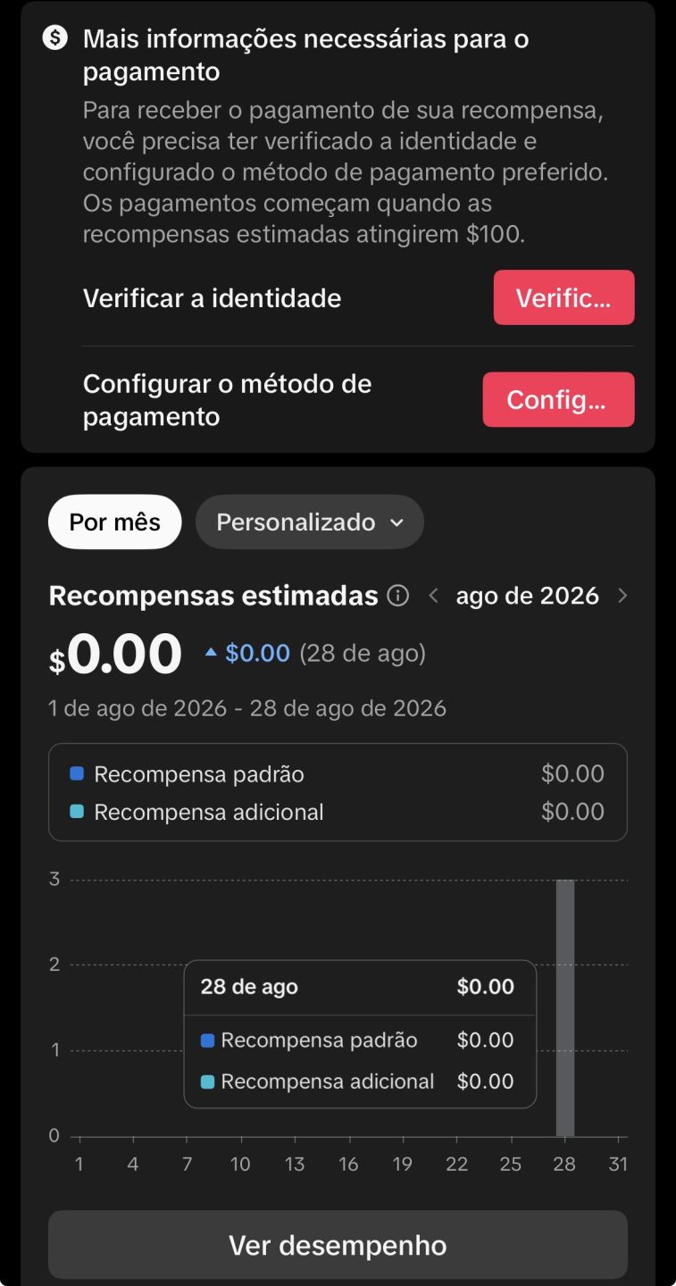 TikTok 12K Seguidores | +100K Views | Monetização Ativa | TikTok Shop