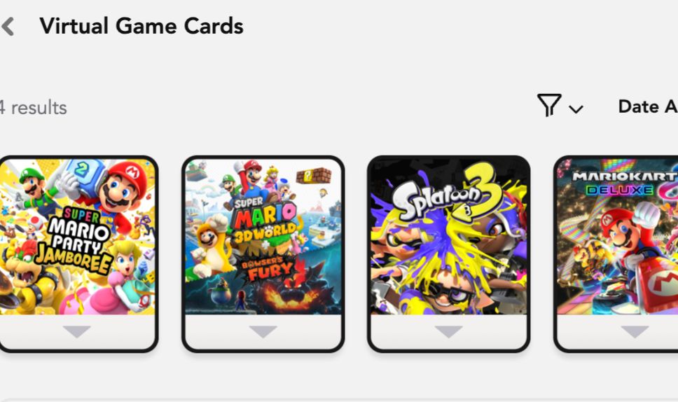 Conta nintendo 4 exclusivo Mario kart 8, splatoon 3, mario 3d world, mario party