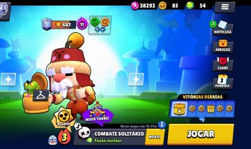 CONTA BRAWL STARS 56 MIL TROFÉUS + 475 SKINS + 50 BRAWLERS MAX CRIADA EM 2019