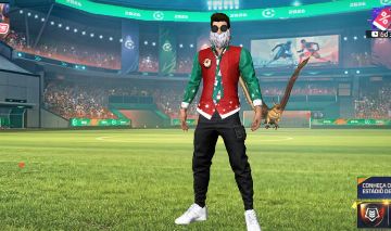 Conta com barbinha free fire