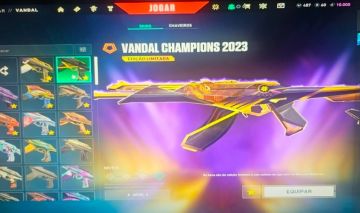 Conta valorant com champions 2023