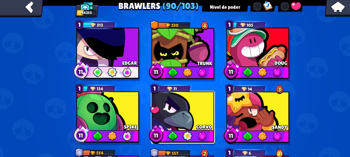 CLASH ROYALE+ BRAWL STARS, CONTAS SUPER UPADAS.