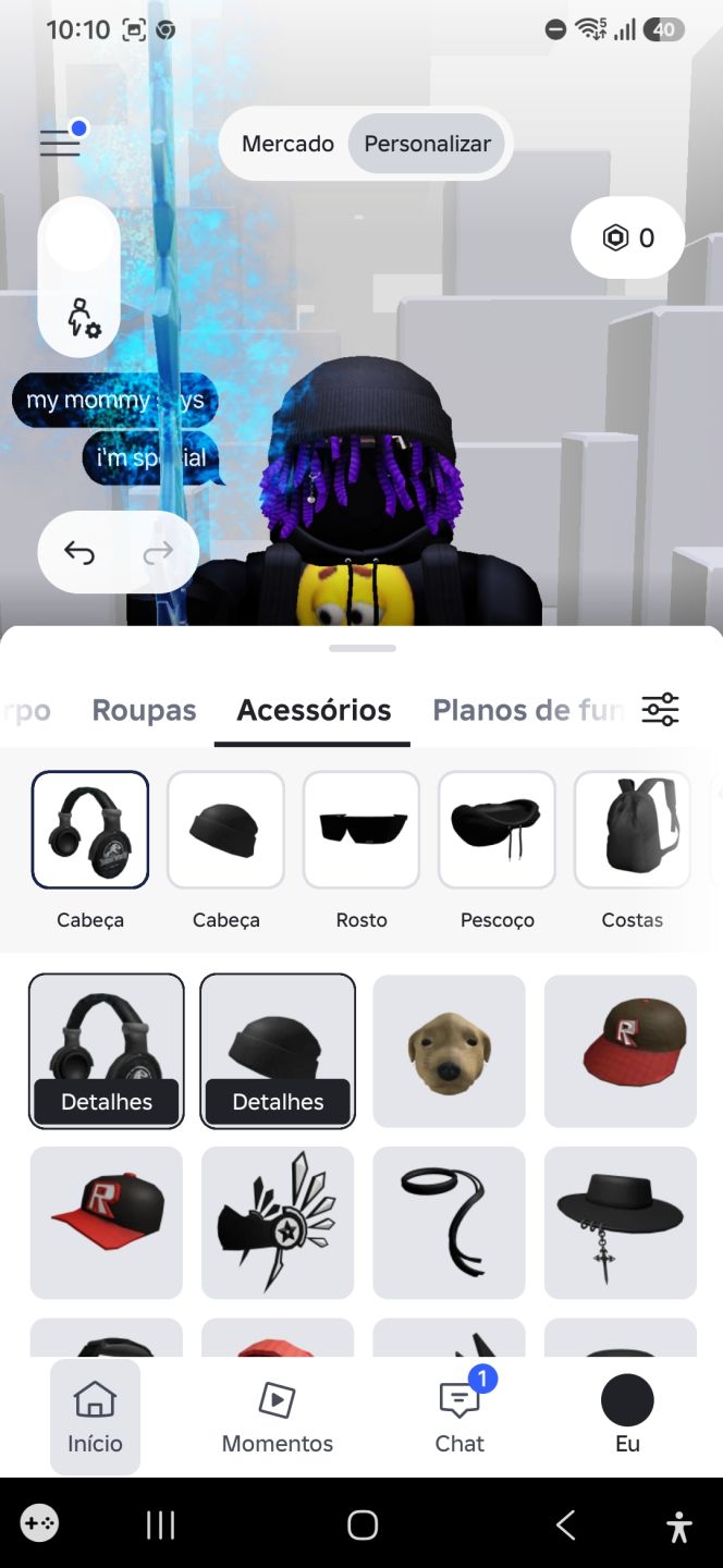 CONTA ROBLOX COM MAIS DE 25 SKINS!