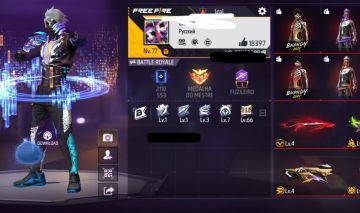 (PROMOÇÃO)Conta free Fire (750 peitoral) quase prime 8