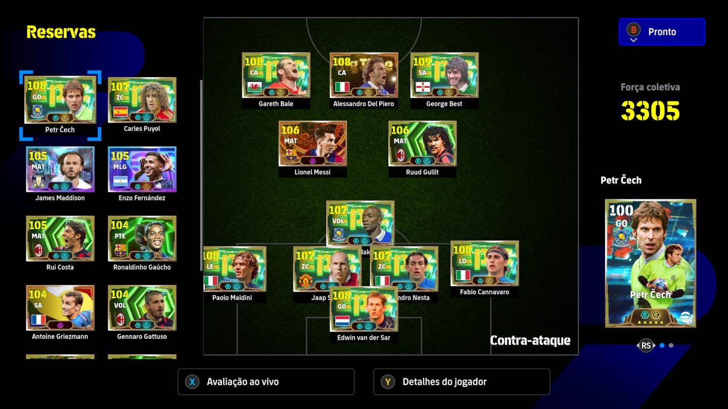 CONTA EFOOTBALL META PC/COMPUTADOR/CONSOLE/XBOX FULL META TOPADA CHEIA DE EPICOS