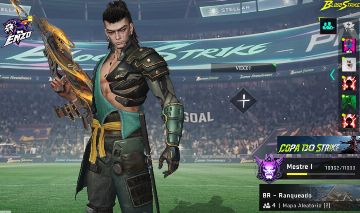 Conta Blood Strike com armas evoluídas e rank alto