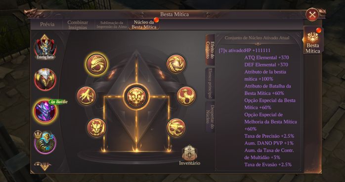 MU DARK EPOCH BK INI 2.040b Top1 - lvl 610 mestre T10 - VIP15