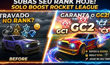 SUBIDA DE RANK RÁPIDA E SEGURA NO ROCKET LEAGUE!