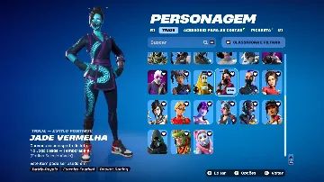 CONTA FORTNITE RARA 173 SKINS (TRAVIS SCOTT+PASSES CAPITULO 1+PACOTES ANTIGOS)