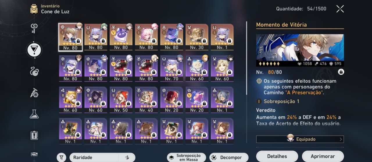 HONKAI: STAR RAIL - CONTA LOBA999 E6S1 + EVAE0S1 + TIME PREMIUM + 72 TIROS LIMIT