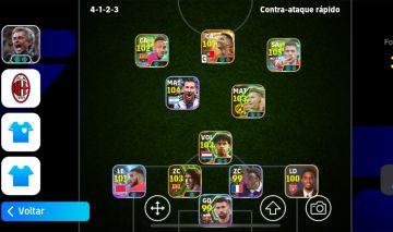 Conta efootball, com CR7 107 e etc, leia a descrição!!