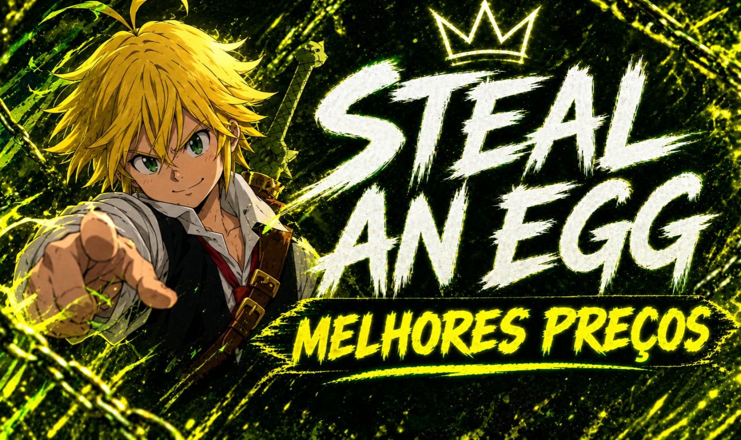 (50% OFF) Steal An Egg / Roube um Ovo / Contas Incríveis com Preços Imperdíveis!