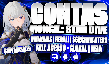 [CONTAS MONGIL: STAR DIVE] | MSD | CRISTAIS ESTELARES | SSR | BÚSSOLA | GLOBAL