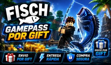 Fisch - Gamepass via Gift | Entrega Rápida | Online