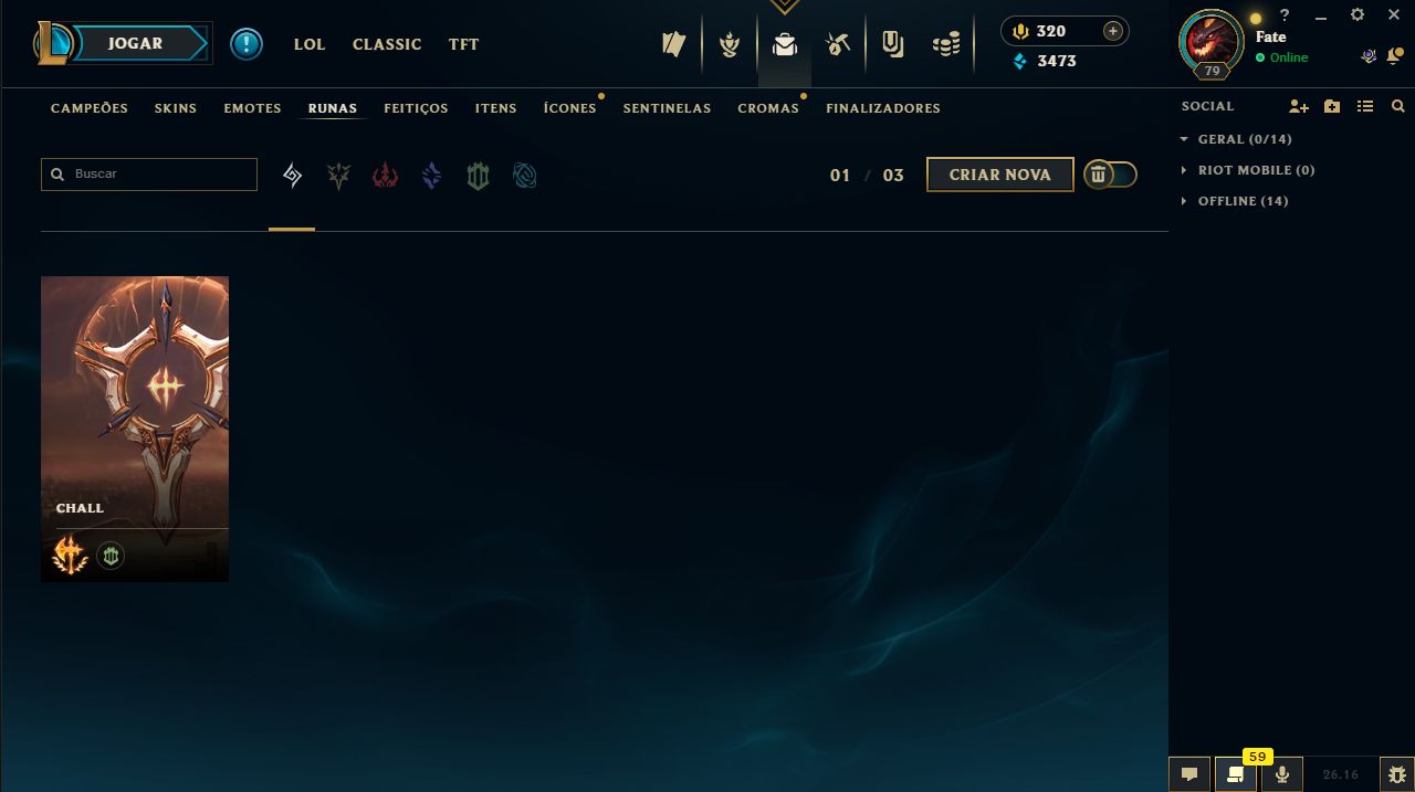 CONTA DIAMANTE 2 (MMR MESTRE, UPADA DO 0, DEUS-REI DARIUS, RIVEN PACTO QUEBRADO)