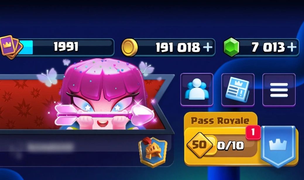 CONTA CLASH ROYALE FULL 123/123 - 7.000 GEMAS - 26 EVO - 190K OURO