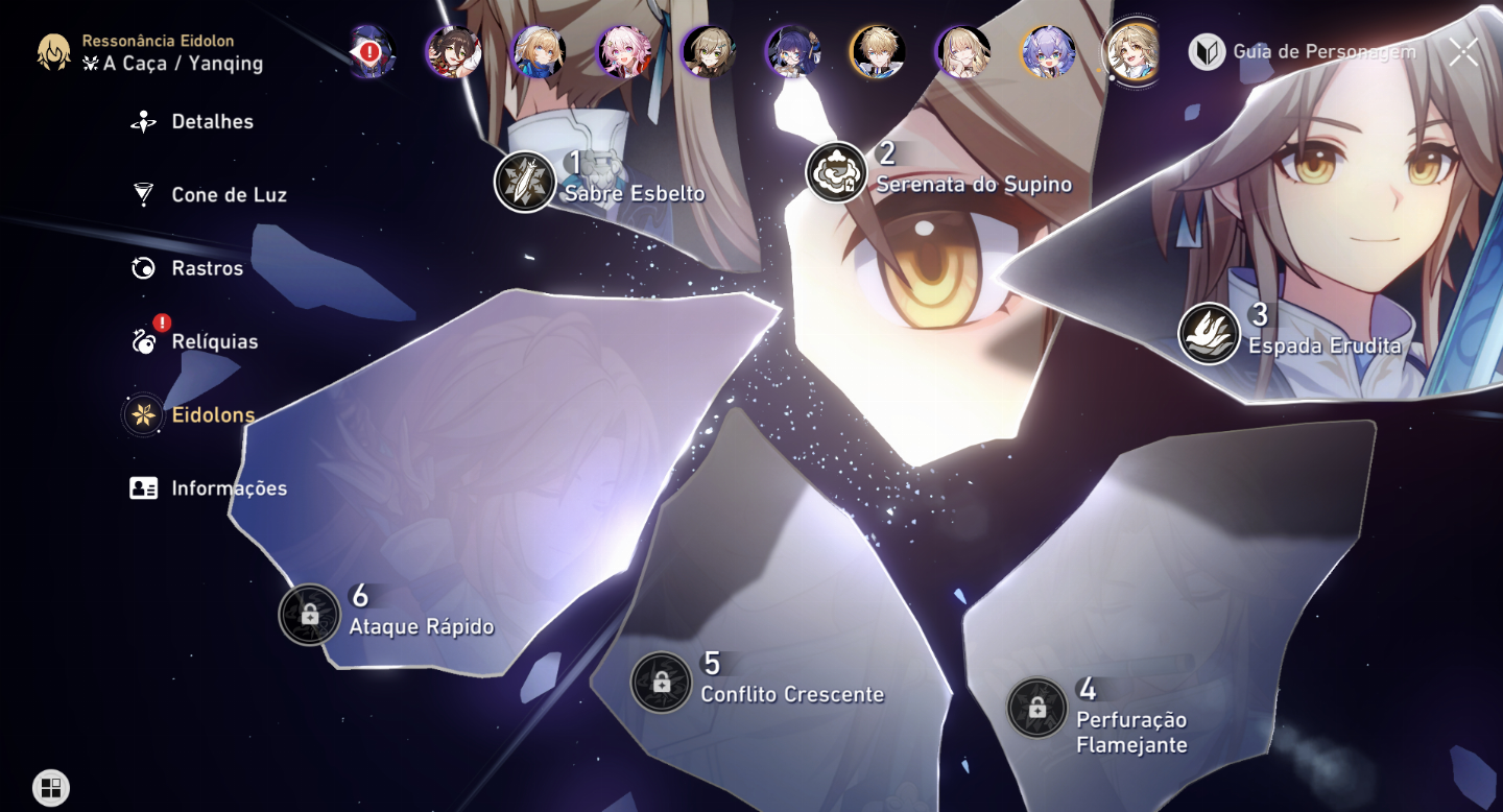 Conta honkai star rail 32 5* endgame + herta e2