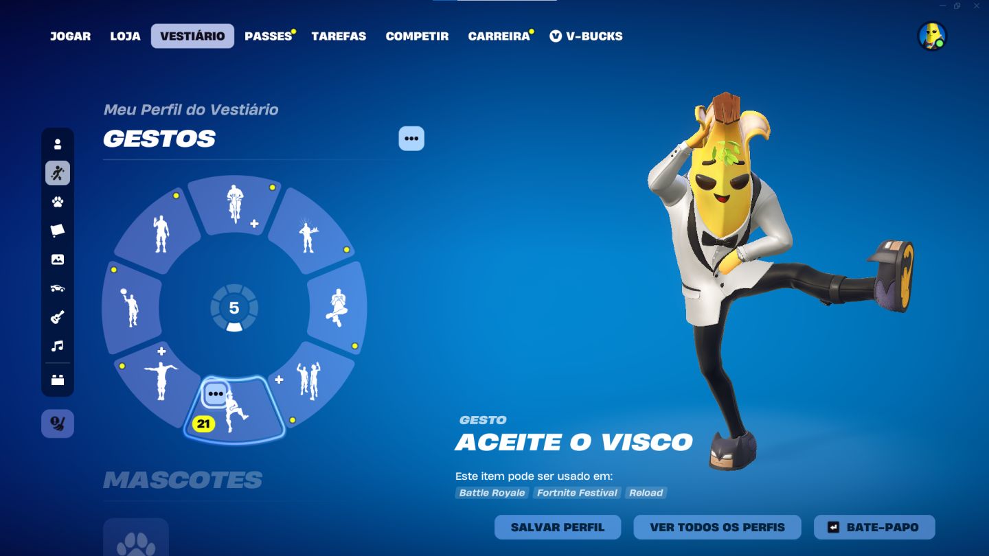 CONTA FORTNITE/RL/EPIC GAMES