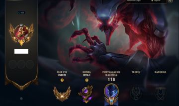 CONTA LOL SOLO DUO PRATA IV