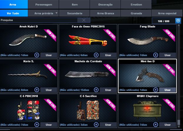 POINT BLANK (SEGUNDO TENENTE 1) (COM ITENS DE CASH) (ENTREGA AUTOMATICA)