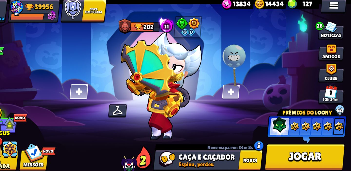 CONTA BRAWL STARS