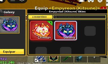 UPADA CONTA LEGÍTIMA LV MAX DRAGON PERM (WESTERN/EASTERN) + SKINS KITSUNE + CDK