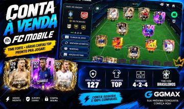 Conta FC mobile Ger 127 Com Ronaldo e Shevchenko