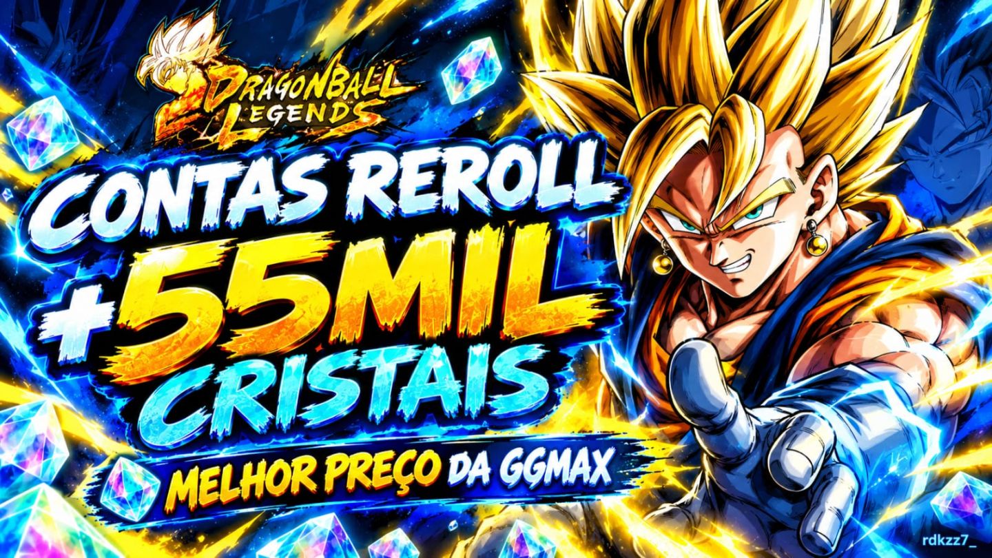 [MENOR PREÇO] CONTAS DRAGON BALL LEGENDS