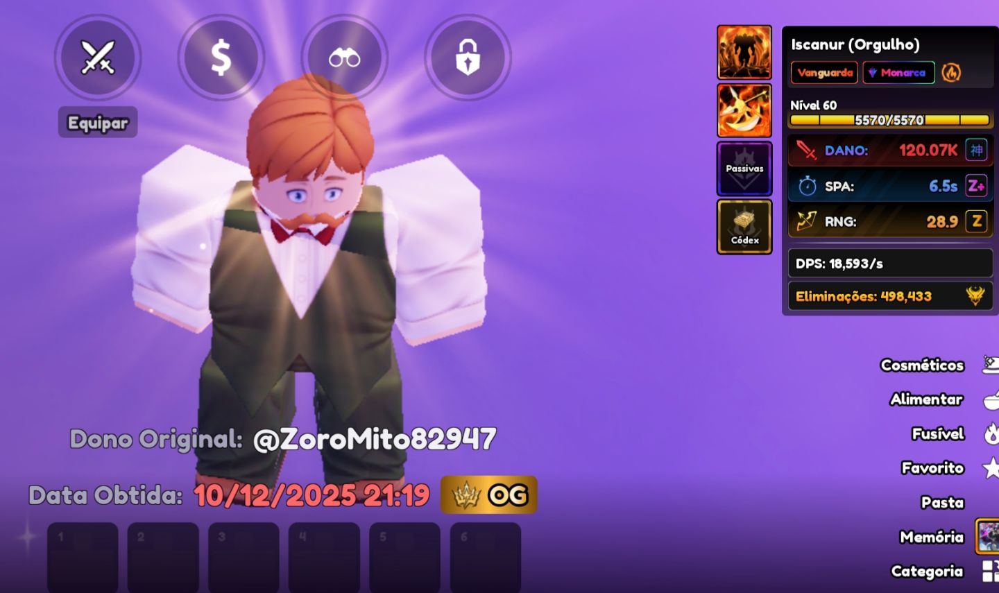 Escanor OG, MADARA