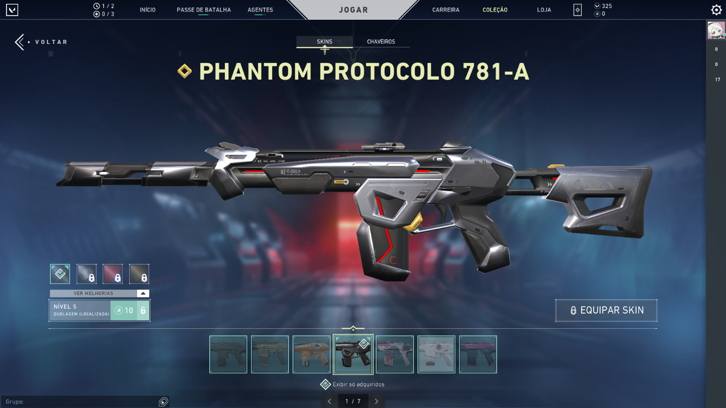 Conta valorant 1400 gastos mmr dima 3