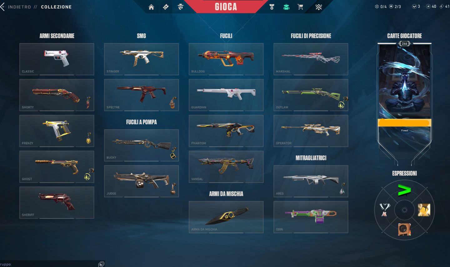 Conta VALORANT com skin em todas as aramas bundle champions 2023 e 2024 e arcane