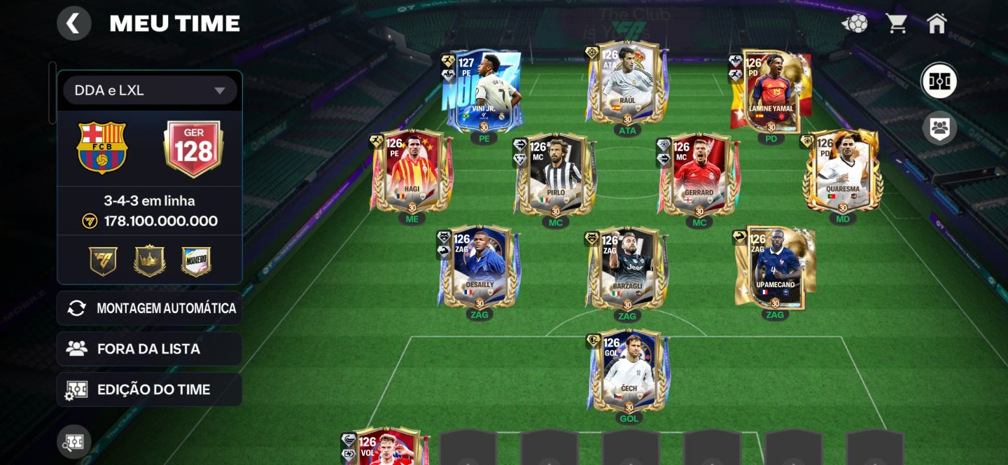 GER 128 FC MOBILE - Conta EA