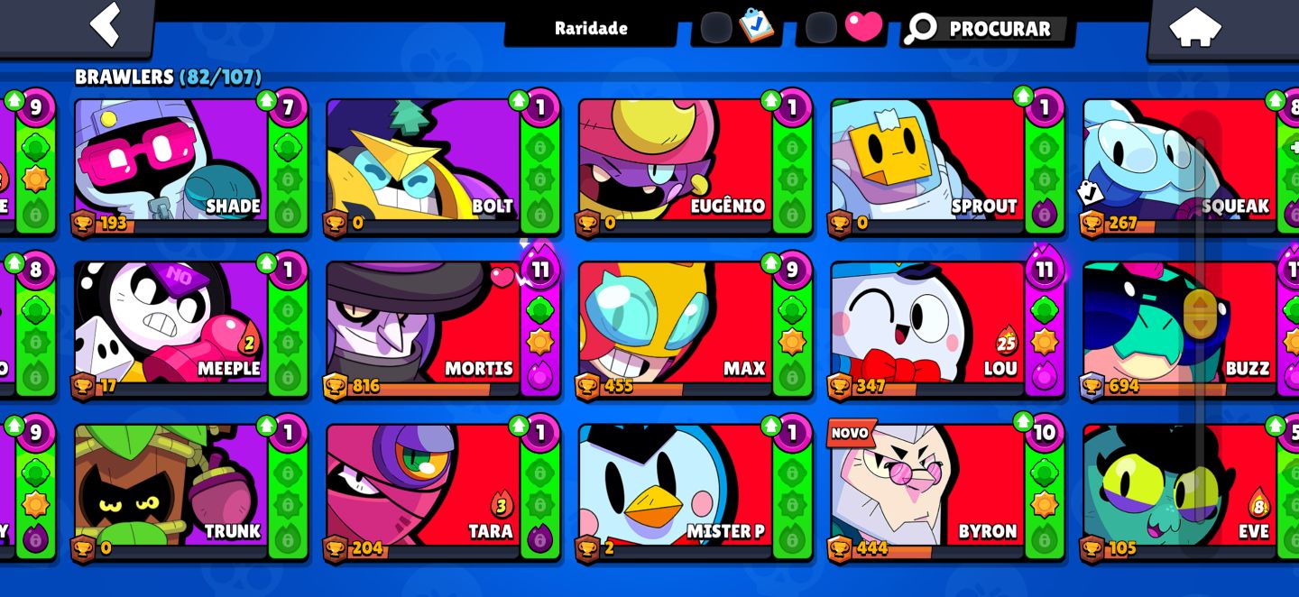 Conta Brawl Stars a venda 24k de troféus