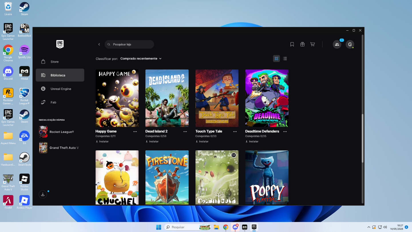 Conta Fortnite e Rocket League (ITENS RAROS!)