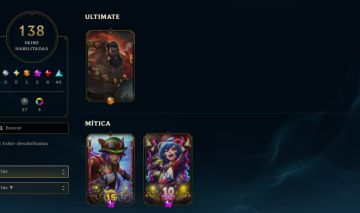 LEAGUE OF LEGENDS 138 SKINS PRATA 4 NIVEL 179 FULL CHAMP