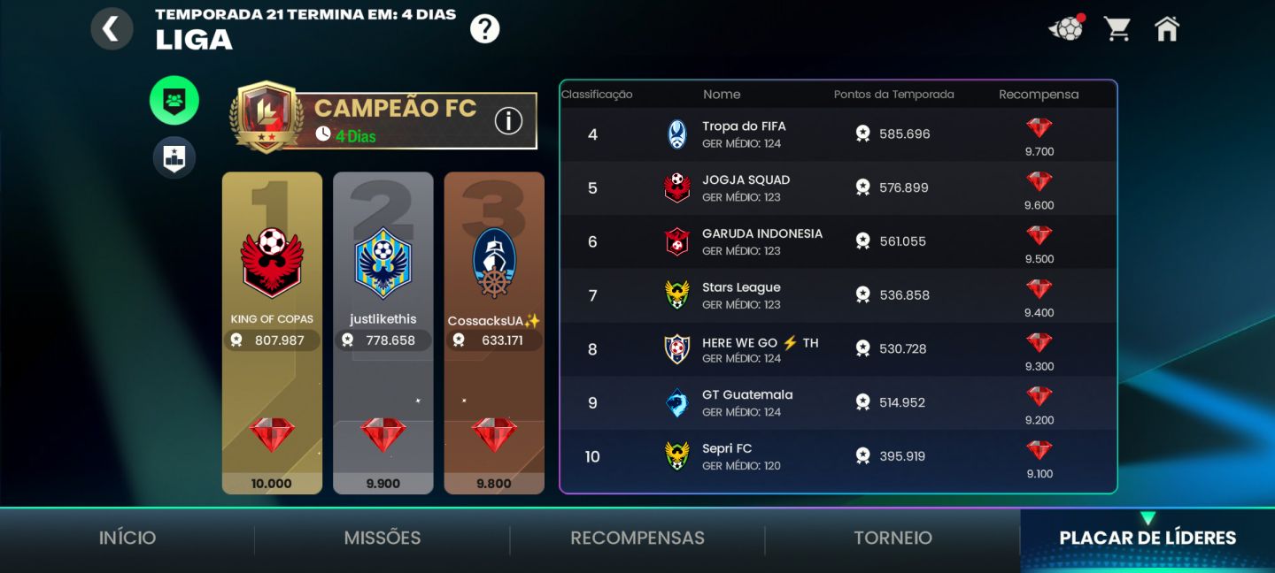 CONTA EA FC MOBILE GER 126