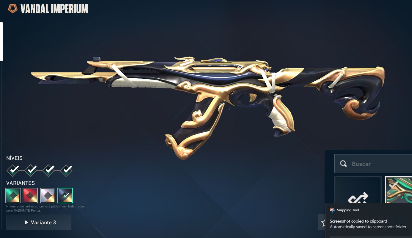 CONTA DIMA COM SKINS, FLORETEA, IMPERIUM, SOBERANIA, EX ASCENDENTE