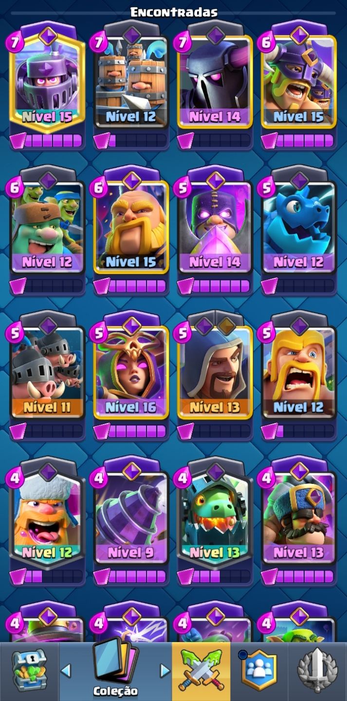 CONTA DE CLASH ROYALE | 12.000 TROFÉUS | 17 EVOLUÇÕES E 5 HERÓIS