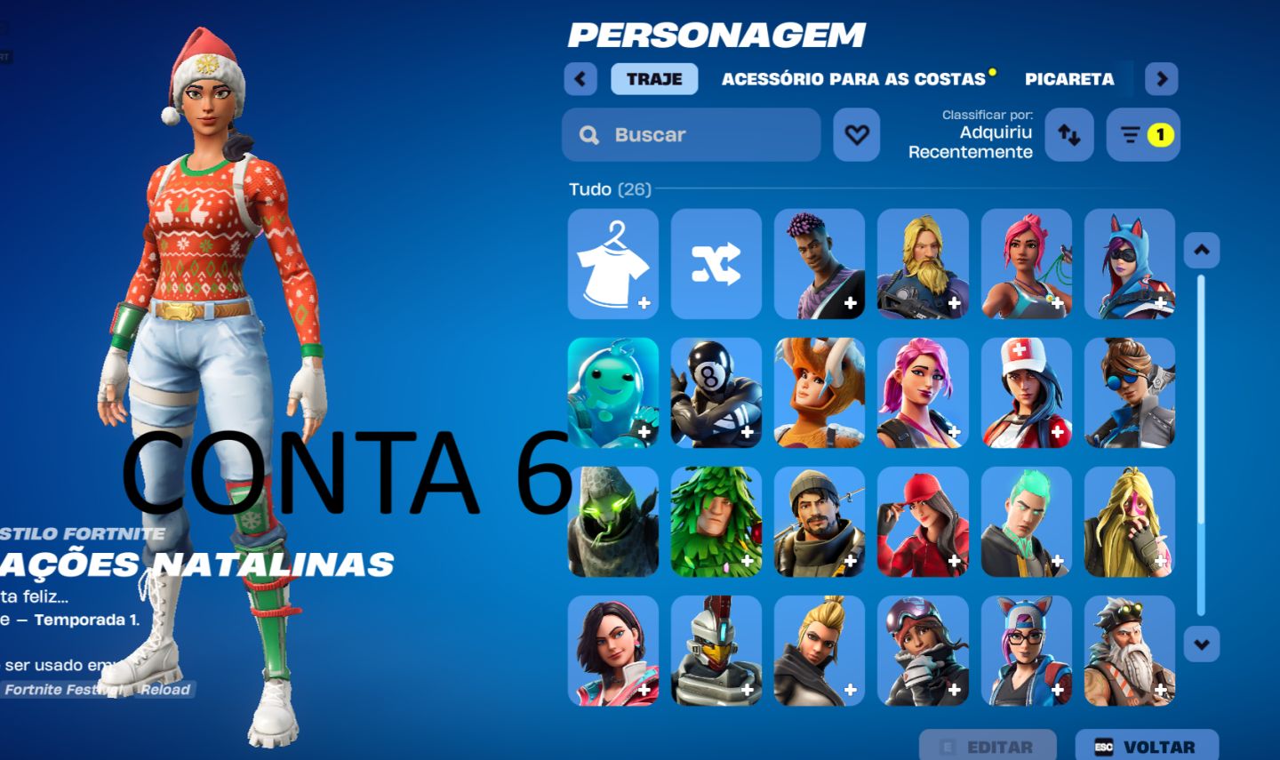 Contas Baratas de 30skins com skins legais( Somente pc e mobile)